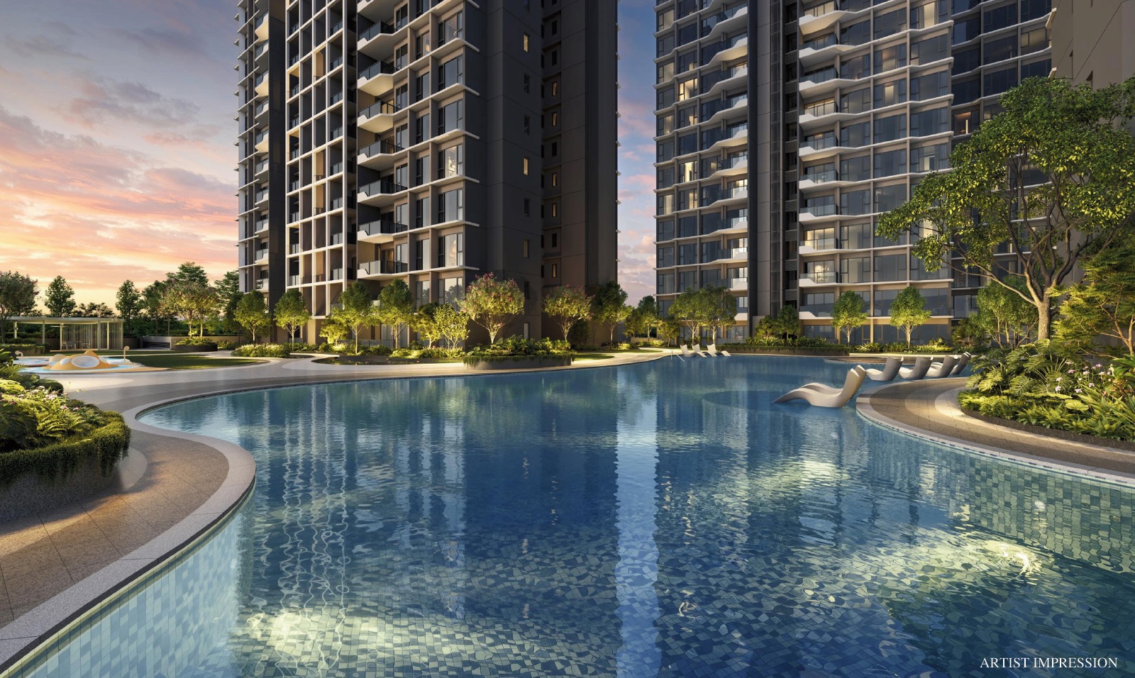 Tengah Garden Residences – Swimming Pool