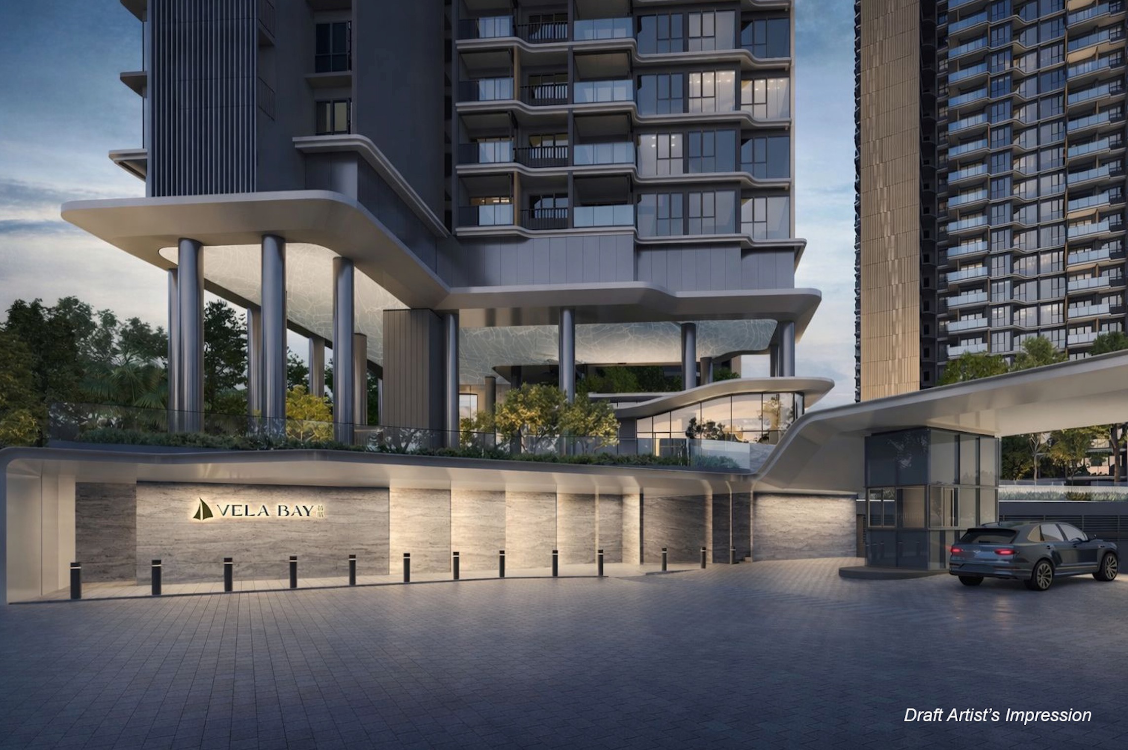 Vela Bay – Arrival Plaza