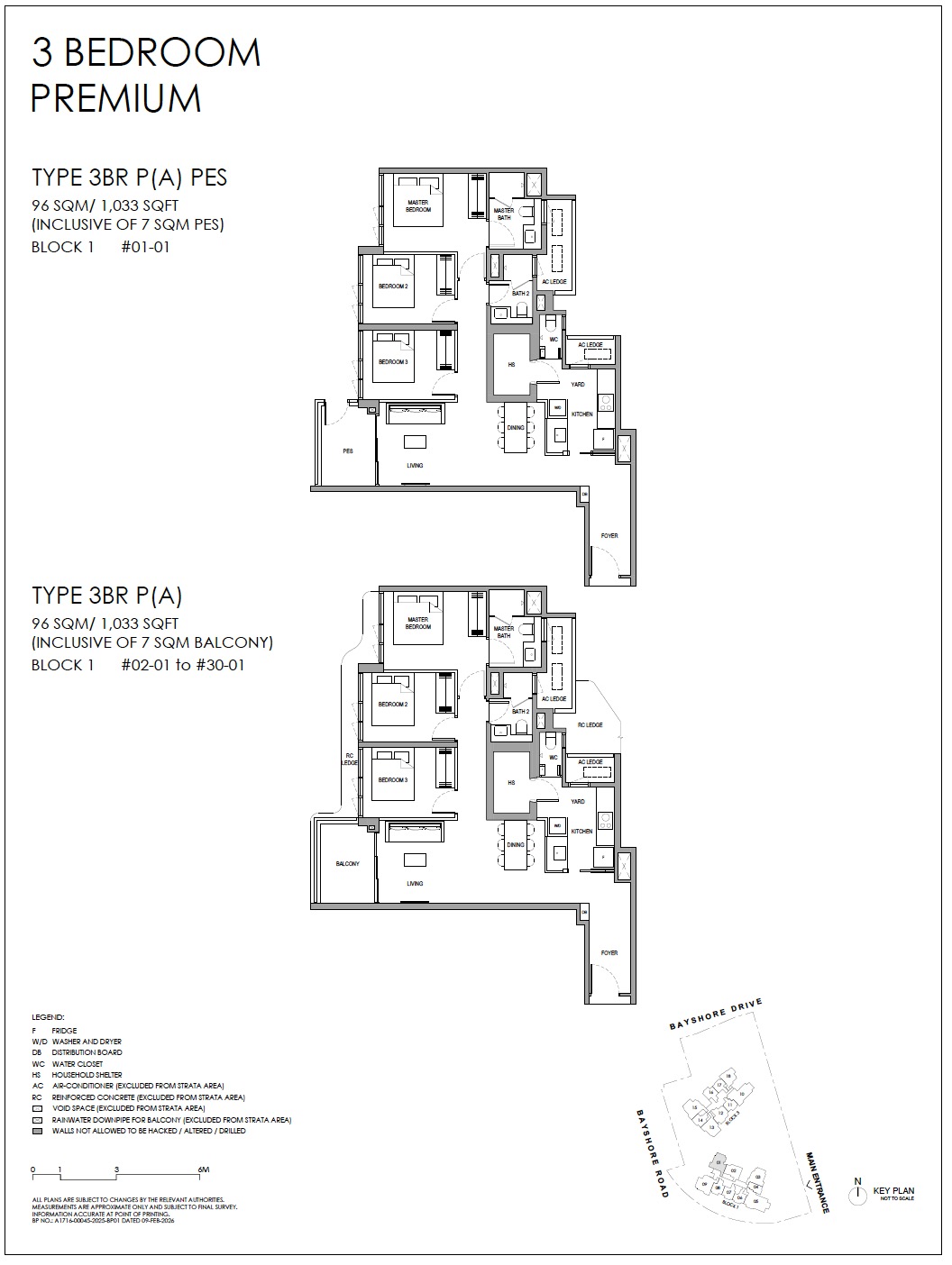 Vela Bay – Floor Plan 3BR Premium A