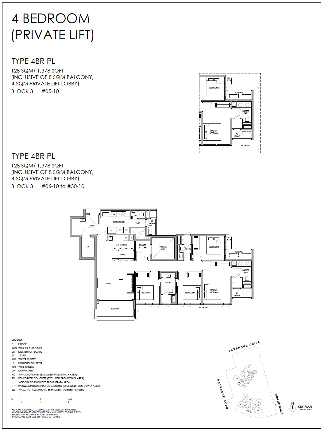 Vela Bay – Floor Plan 4BR PL