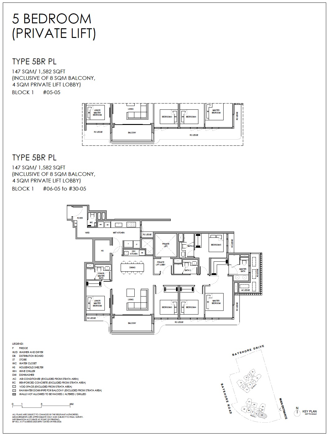 Vela Bay – Floor Plan 5BR PL