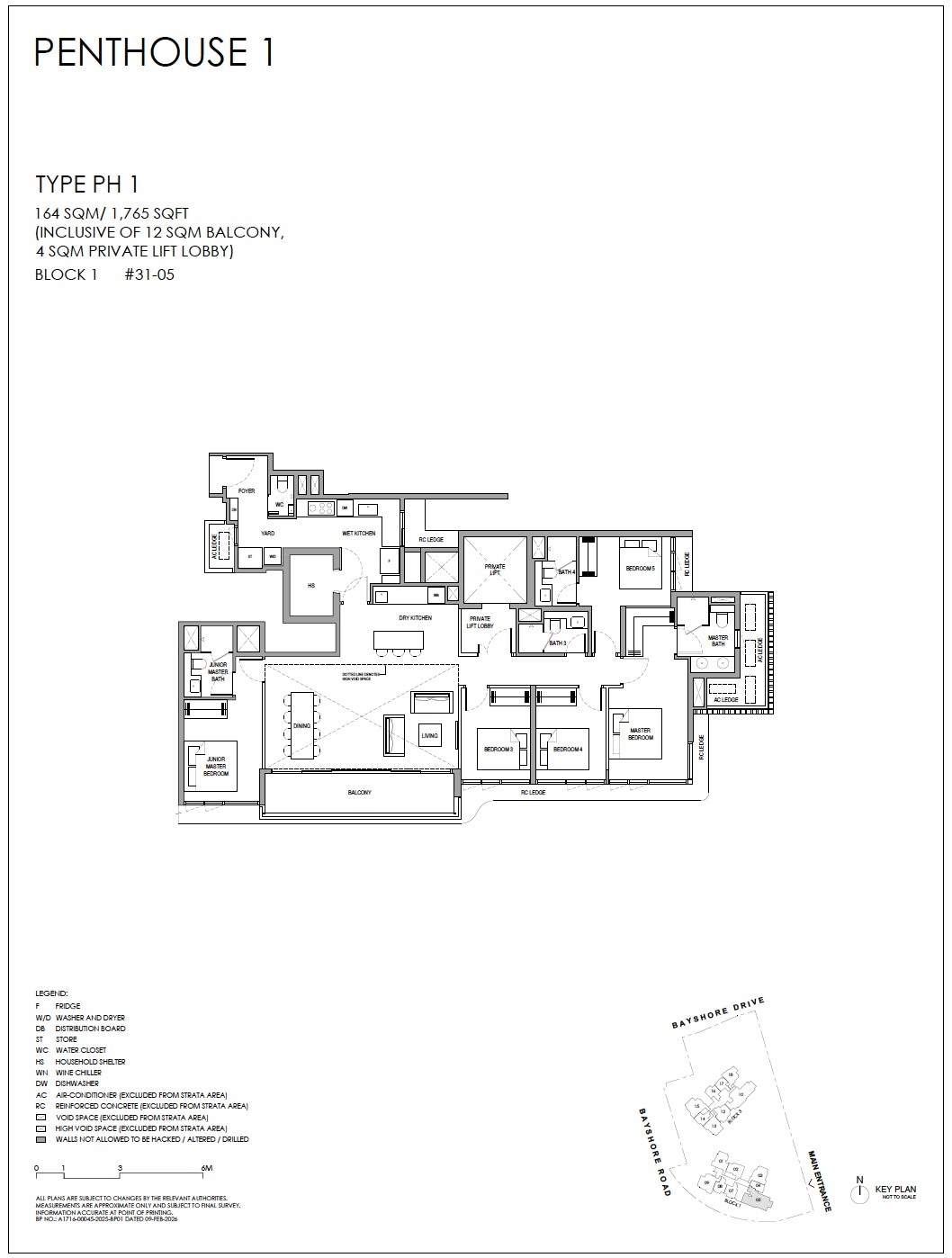 Vela Bay – Floor Plan Penthouse 1