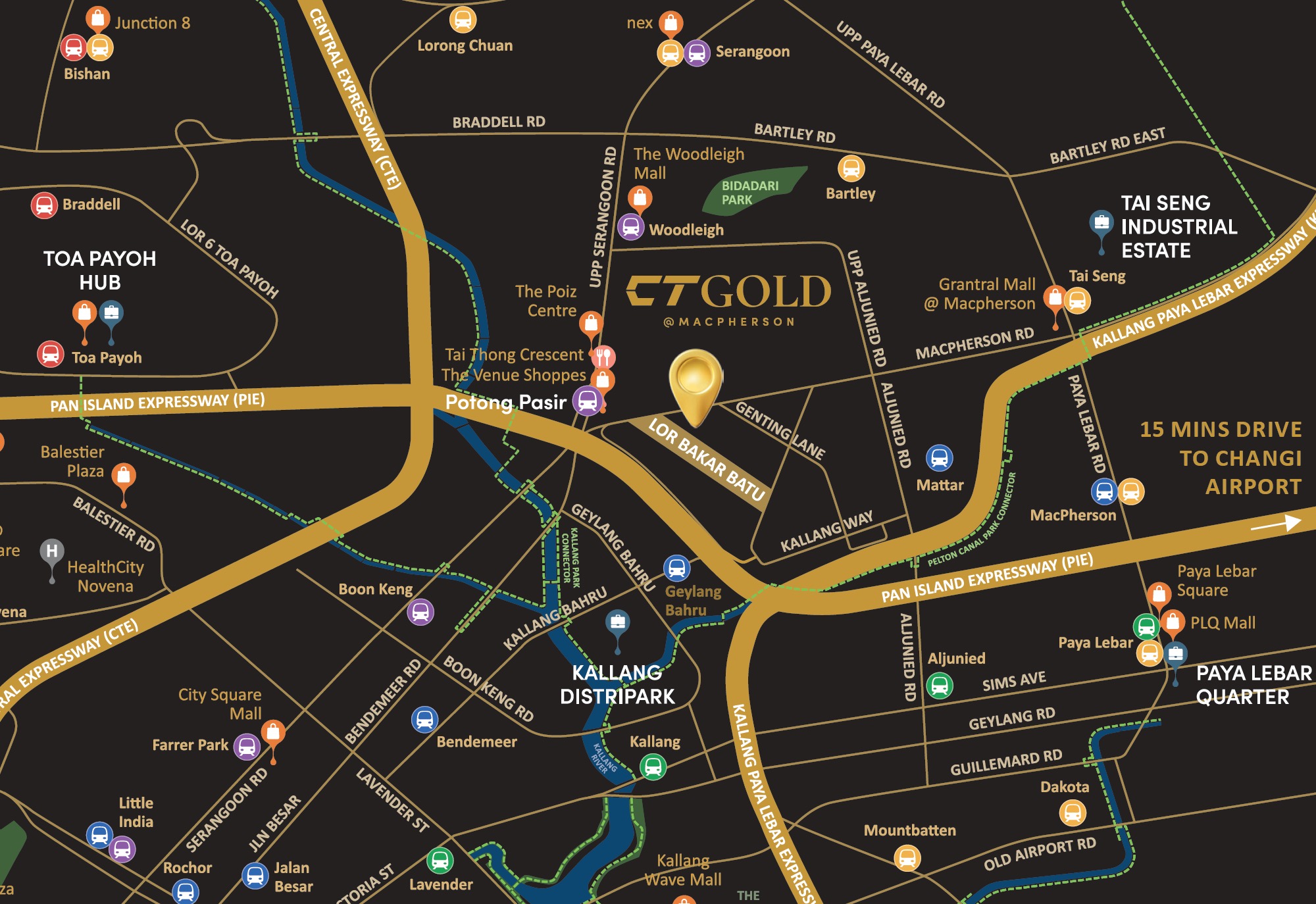CT Gold Location