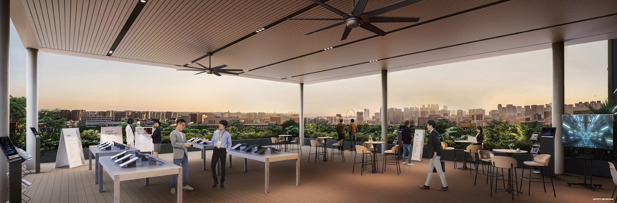 CT Gold Rooftop Recreation