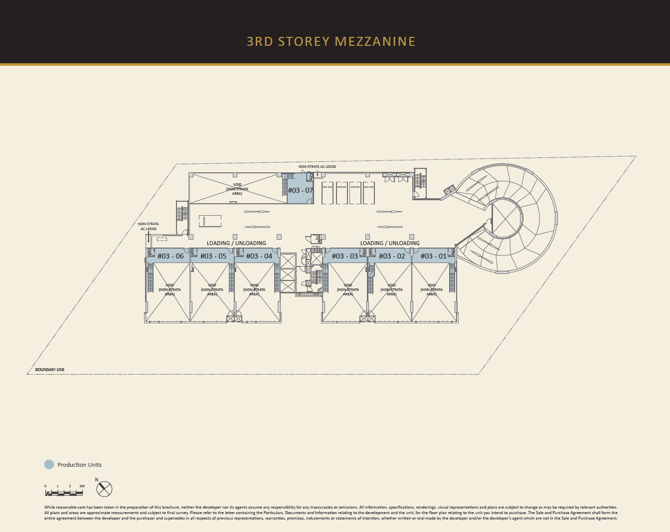 CT Gold Site Plan 3rd Storey Mezzanine