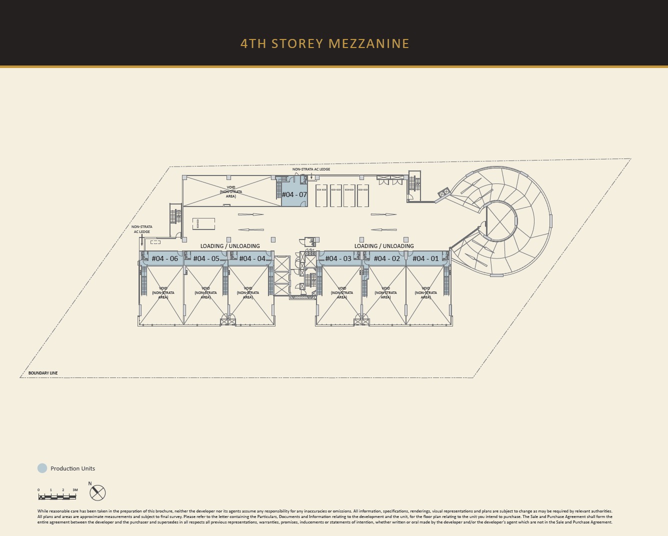CT Gold Site Plan 4th Storey Mezzanine