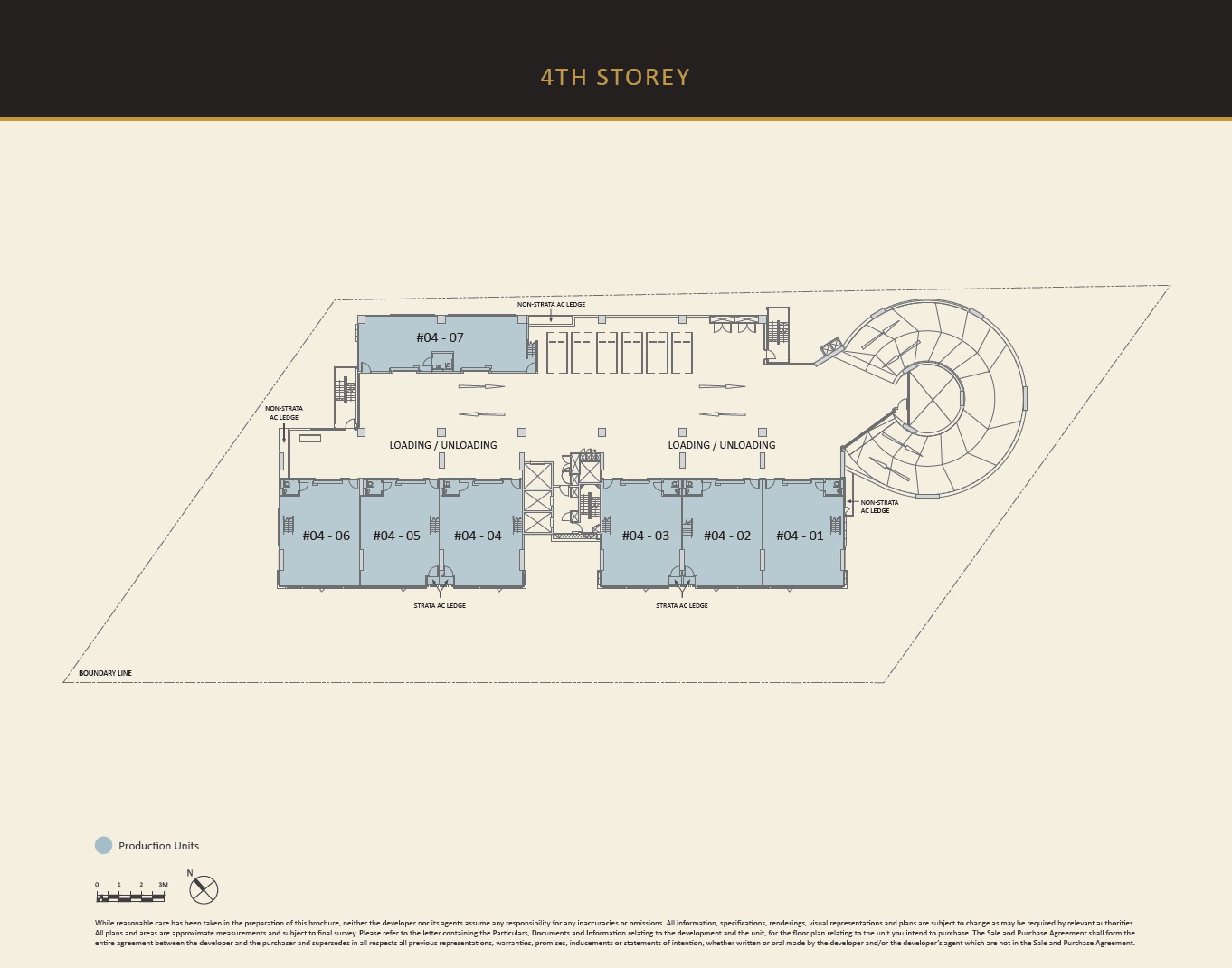 CT Gold Site Plan 4th Storey