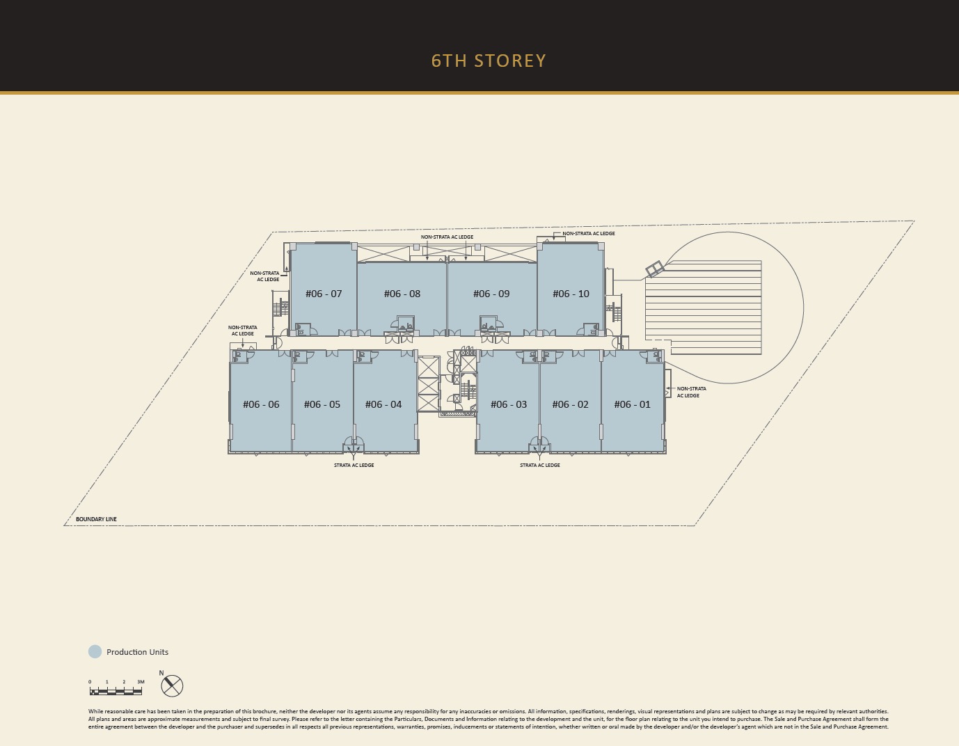 CT Gold Site Plan 6th Storey