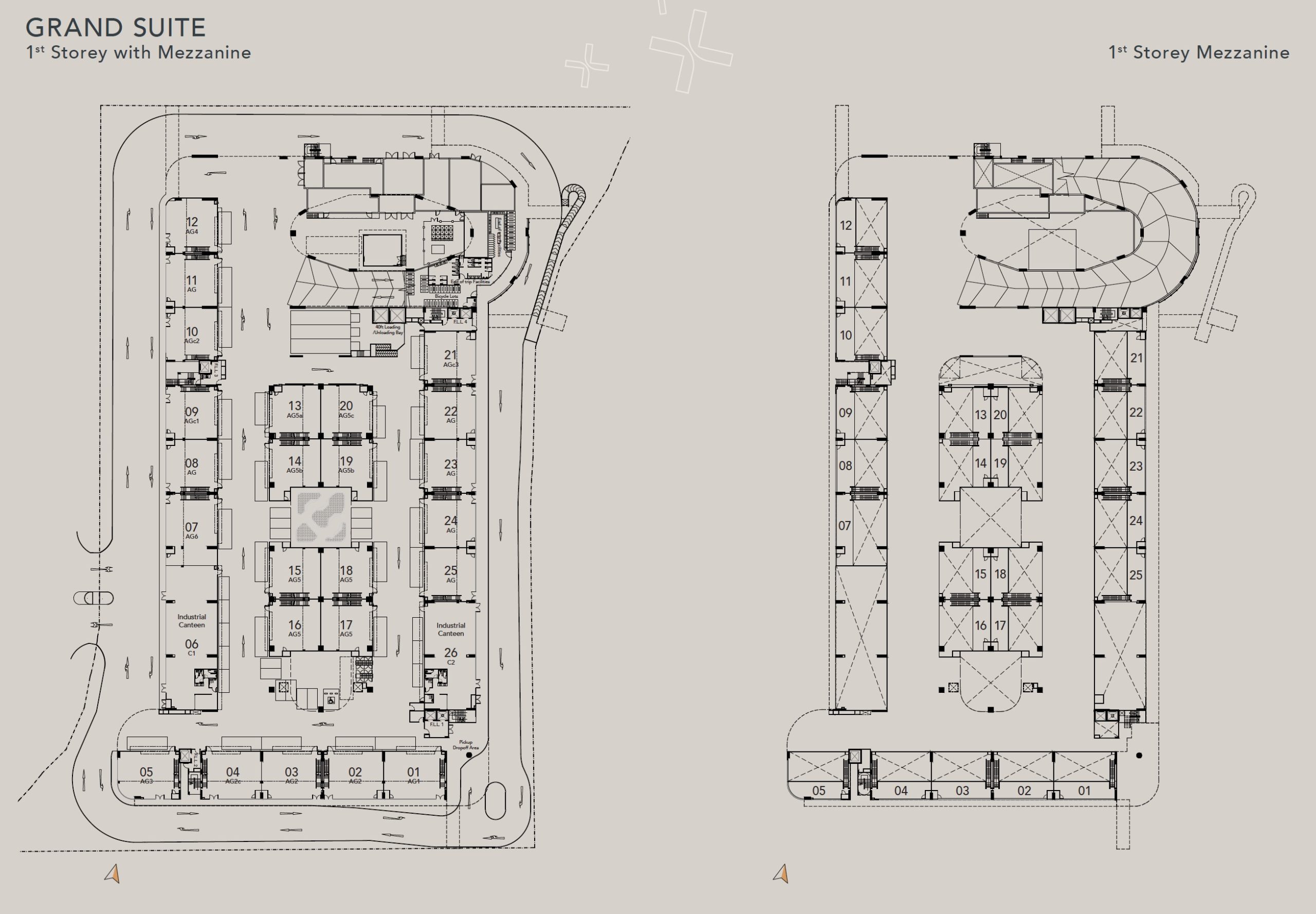 Gate+ Tukang B2 Industrial – 1st Storey Site Plan