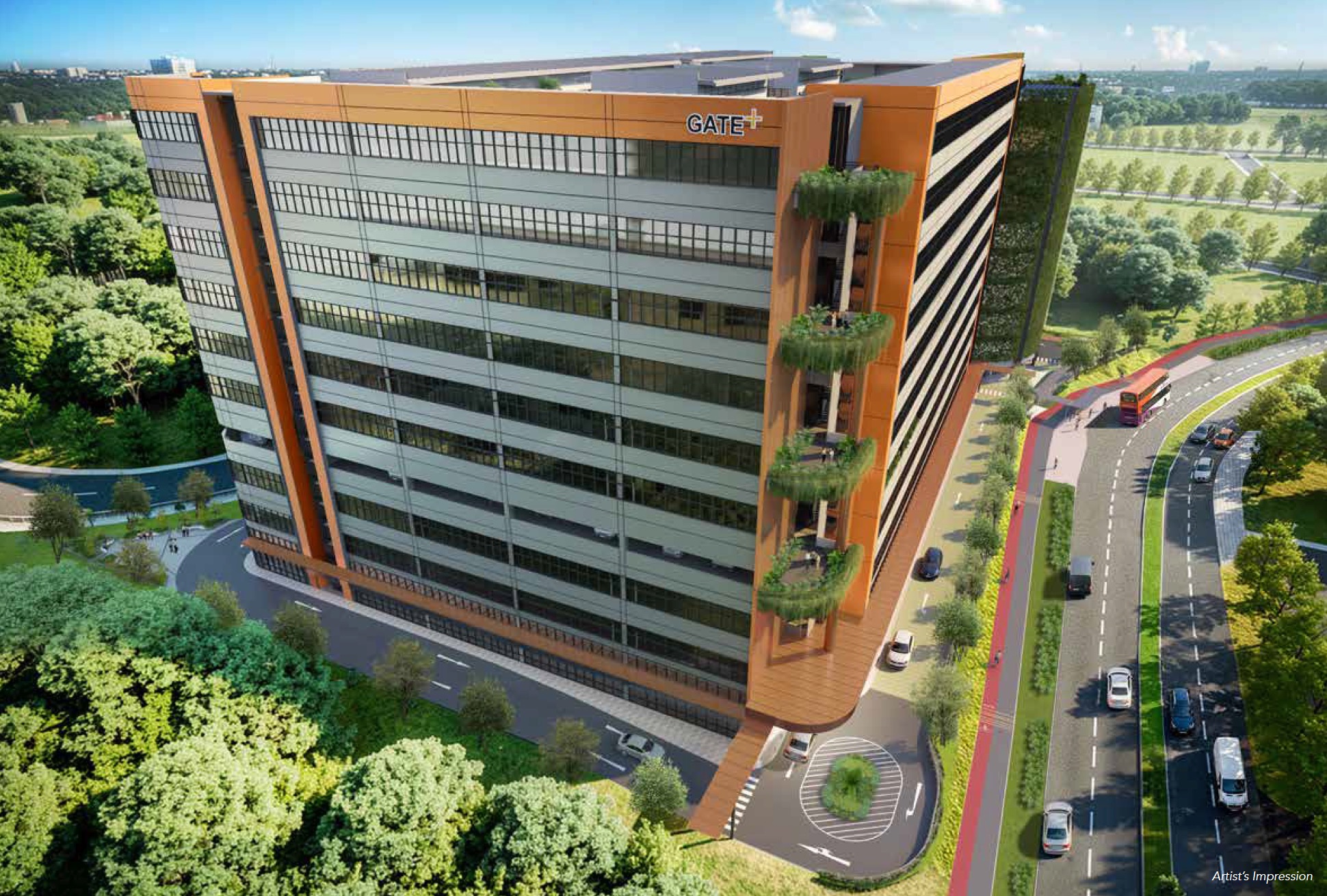 Gate+ Tukang B2 Industrial – Building Hero