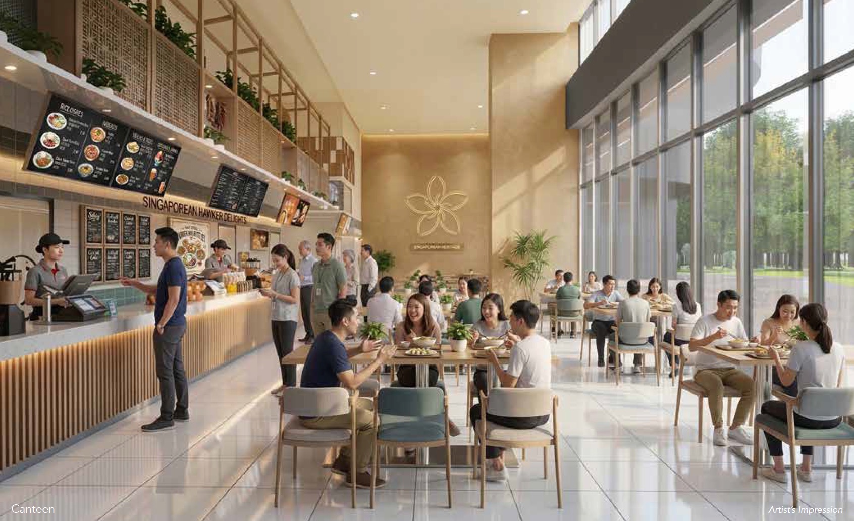 Gate+ Tukang B2 Industrial – Canteen