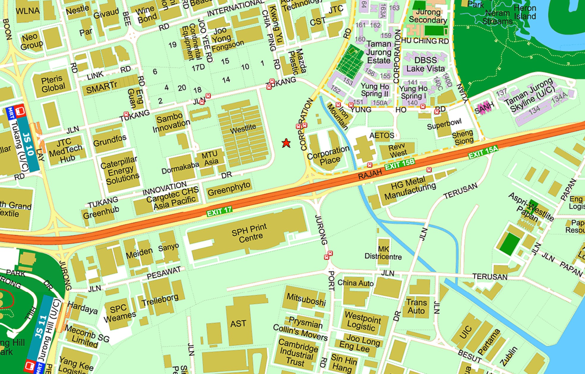 Gate+ Tukang B2 Industrial – StreetDirectory Map