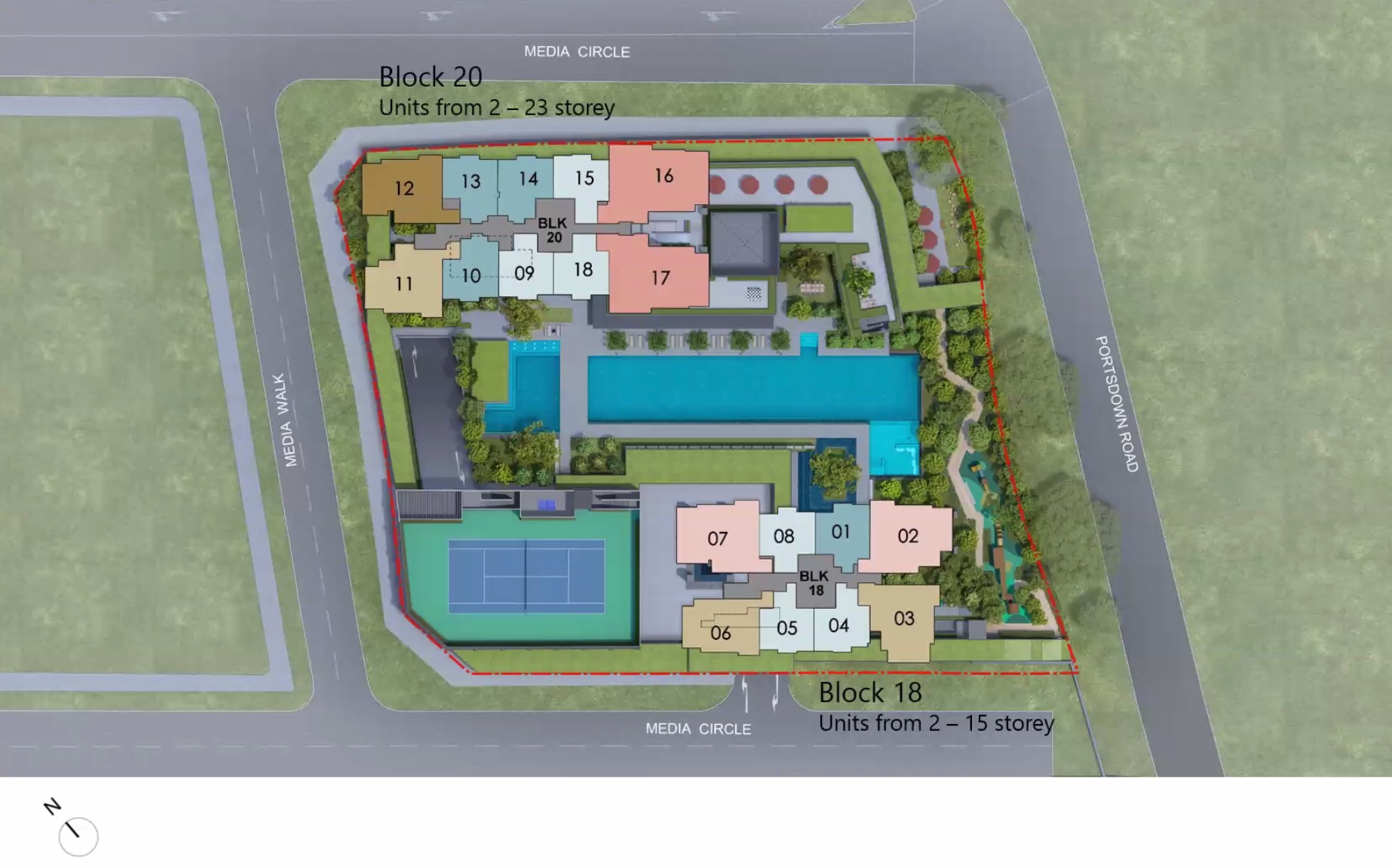 Hudson Place – Site Plan