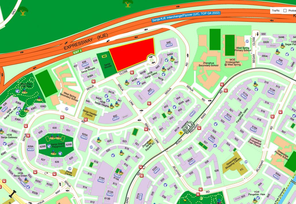 Senja Residences EC At Senja Close Location 1030×711