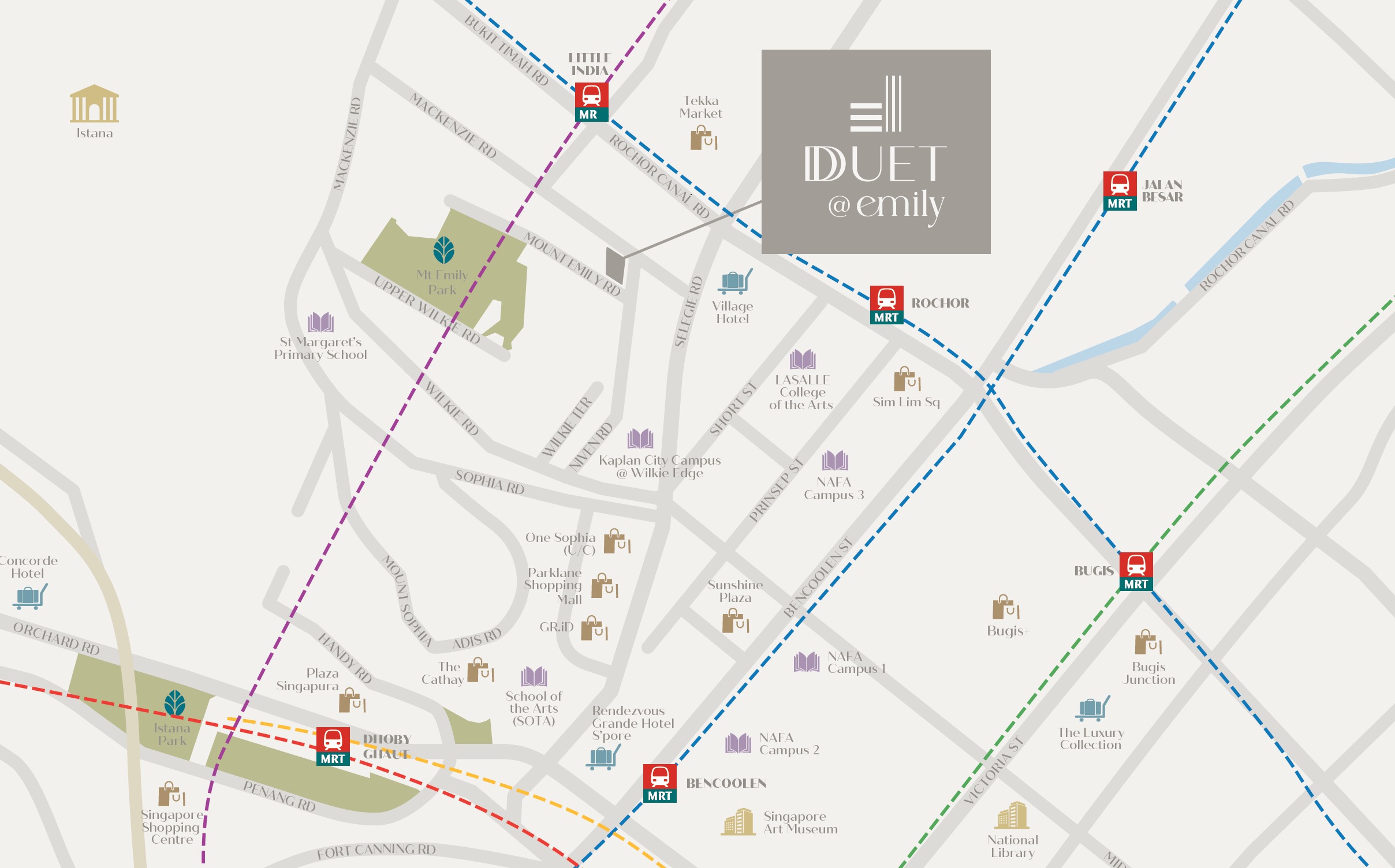 Duet Emily – Location Map