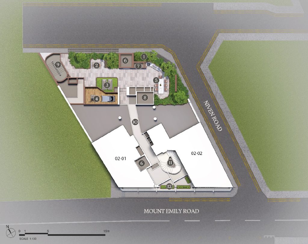 Duet Emily – Site Plan 2nd Floor