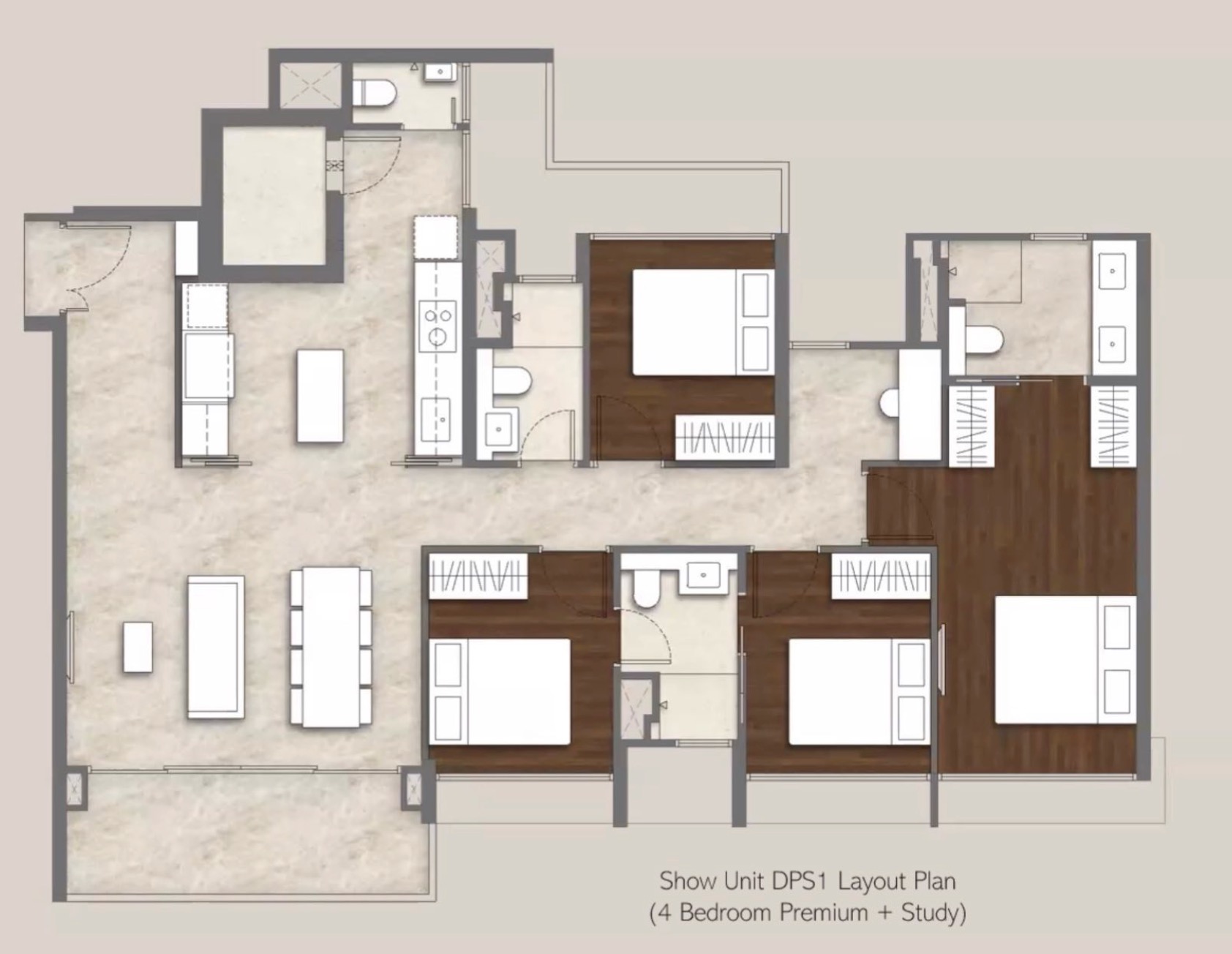 Dunearn House – Prelim 4BR +S Floor Plan