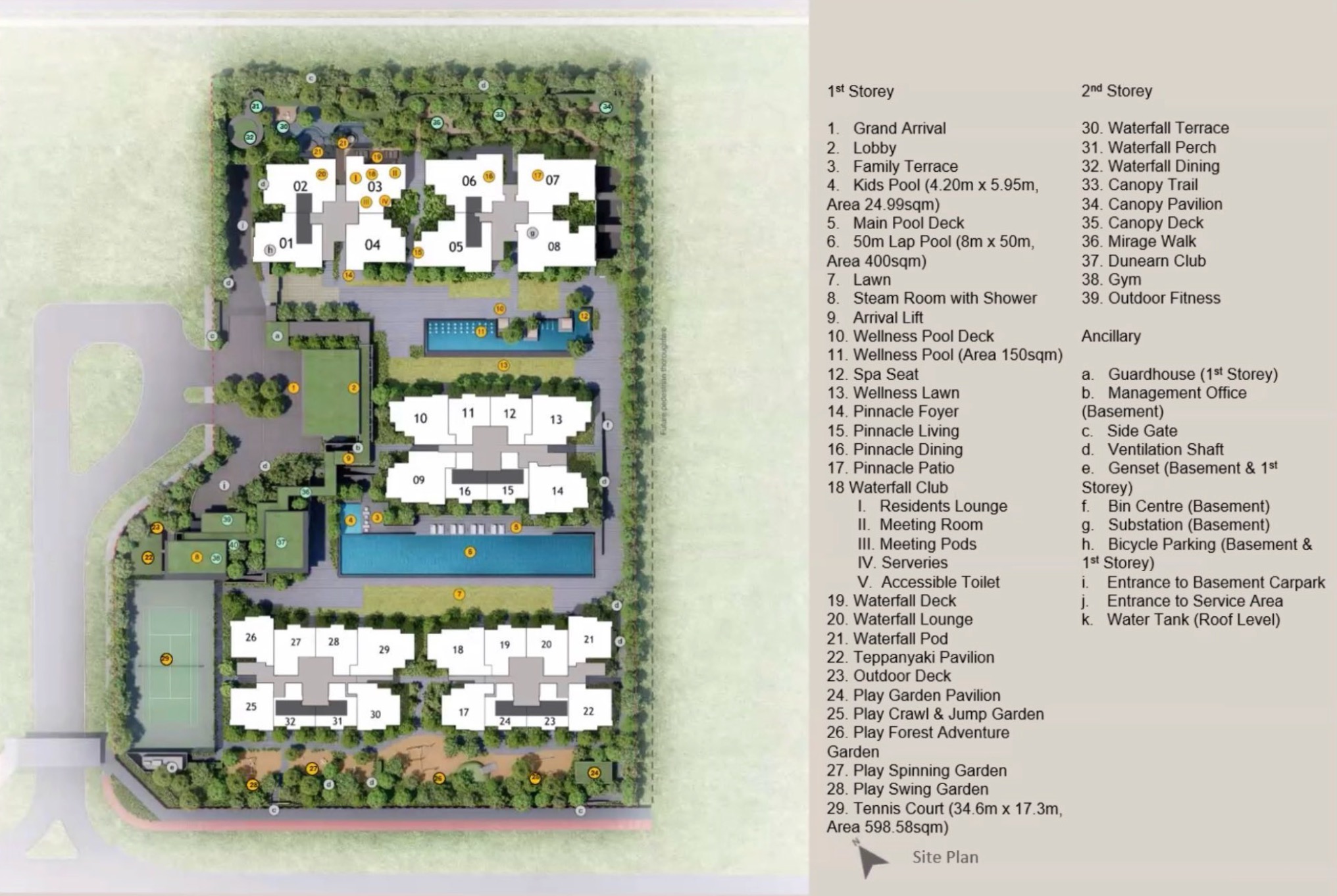 Dunearn House – Prelim Site Plan 2