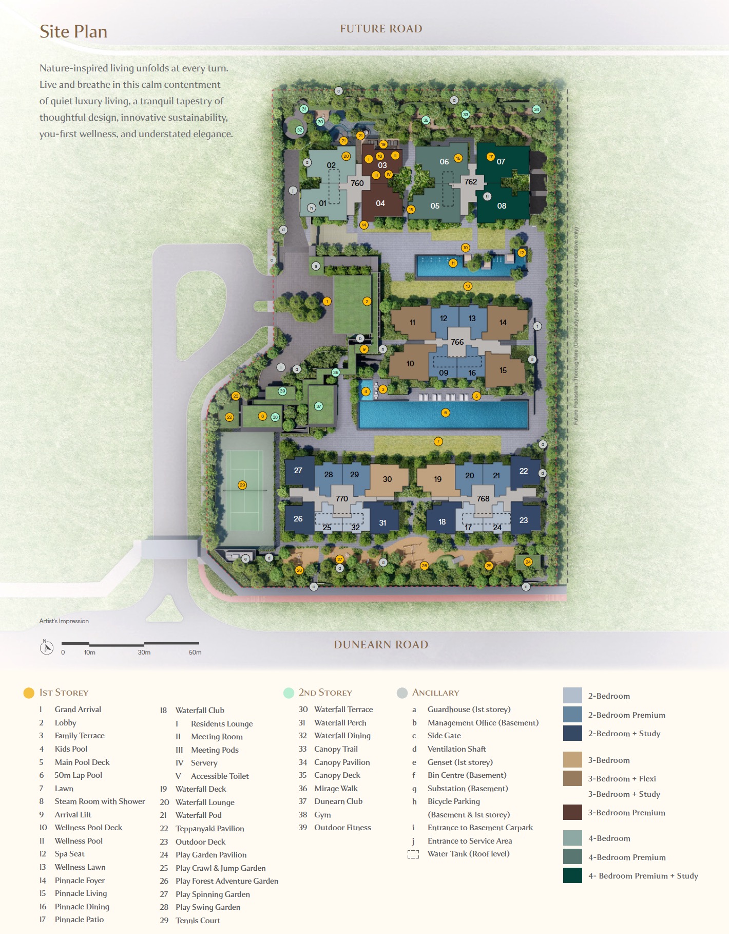 Dunearn House – Site Plan