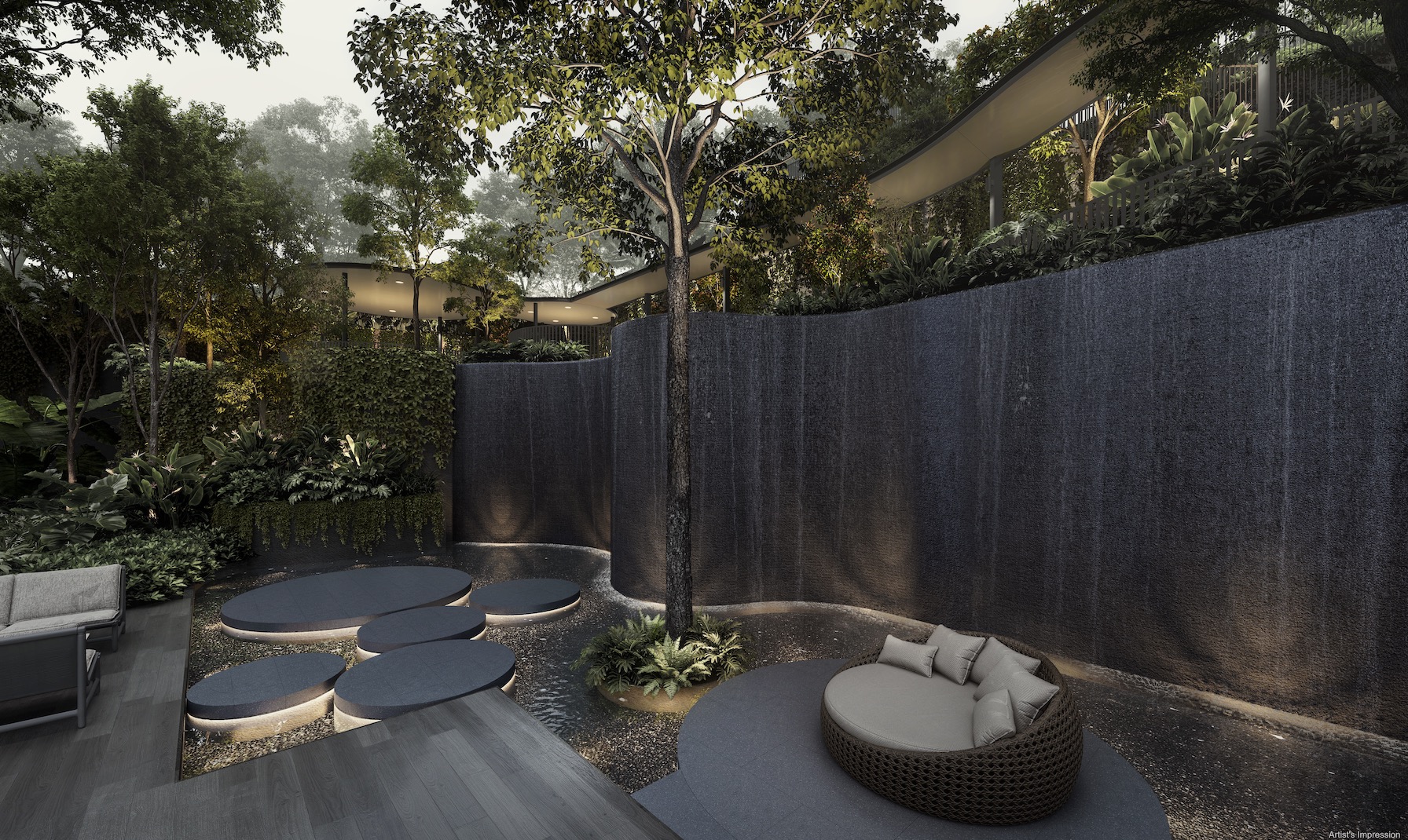 Dunearn House – Waterfall Pod