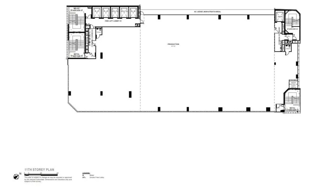 Generations Tannery – Floor Plan 11th Storey