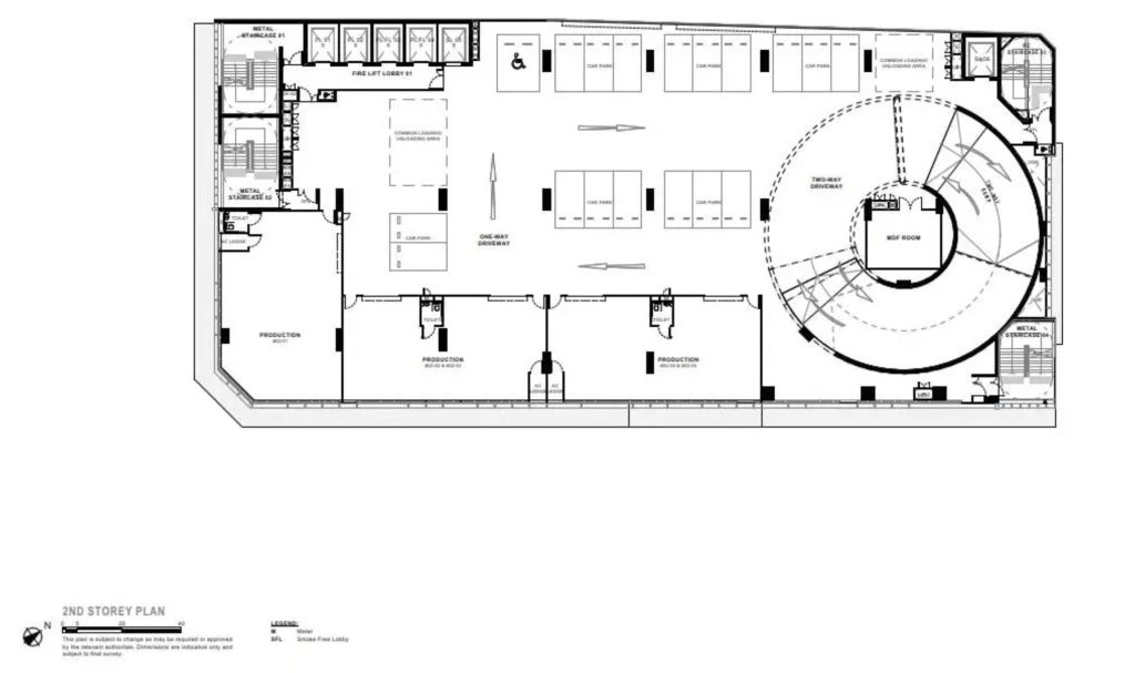 Generations Tannery – Floor Plan 2nd Storey