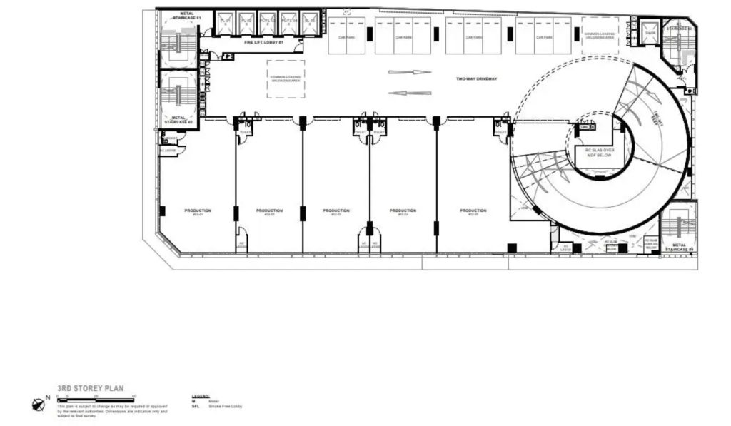 Generations Tannery – Floor Plan 3rd Storey