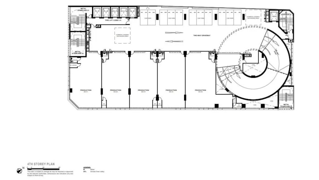 Generations Tannery – Floor Plan 4th Storey