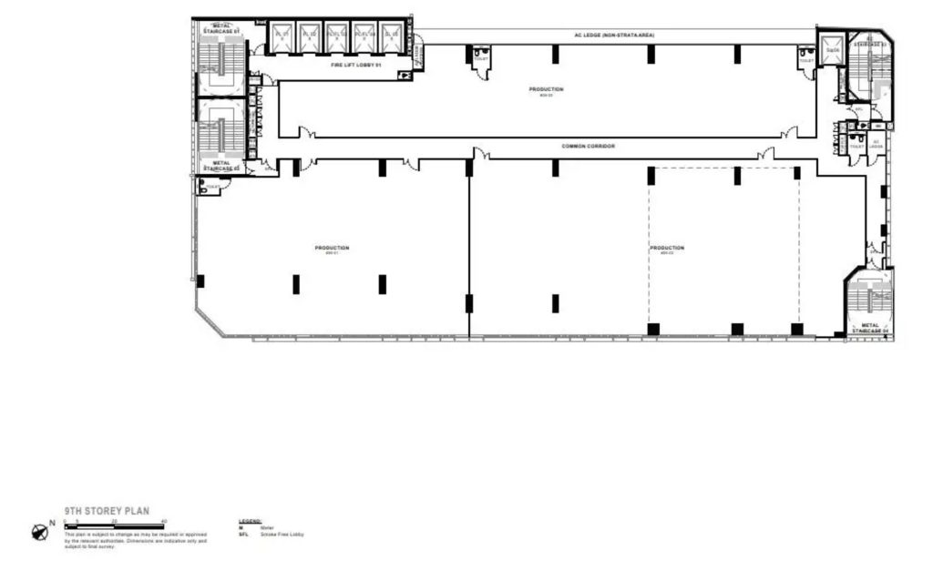 Generations Tannery – Floor Plan 9th Storey