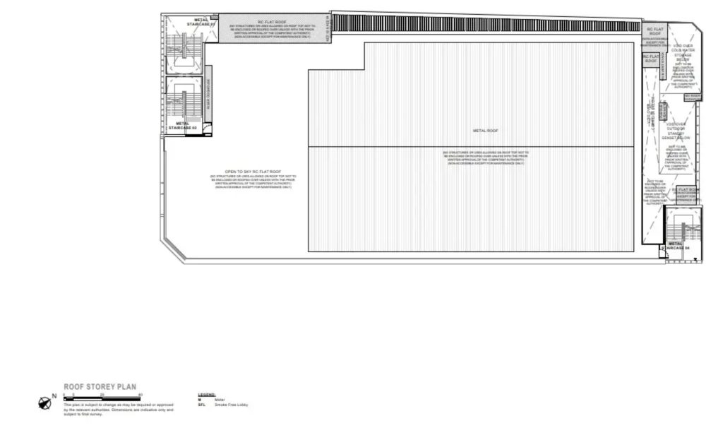 Generations Tannery – Floor Plan Roof