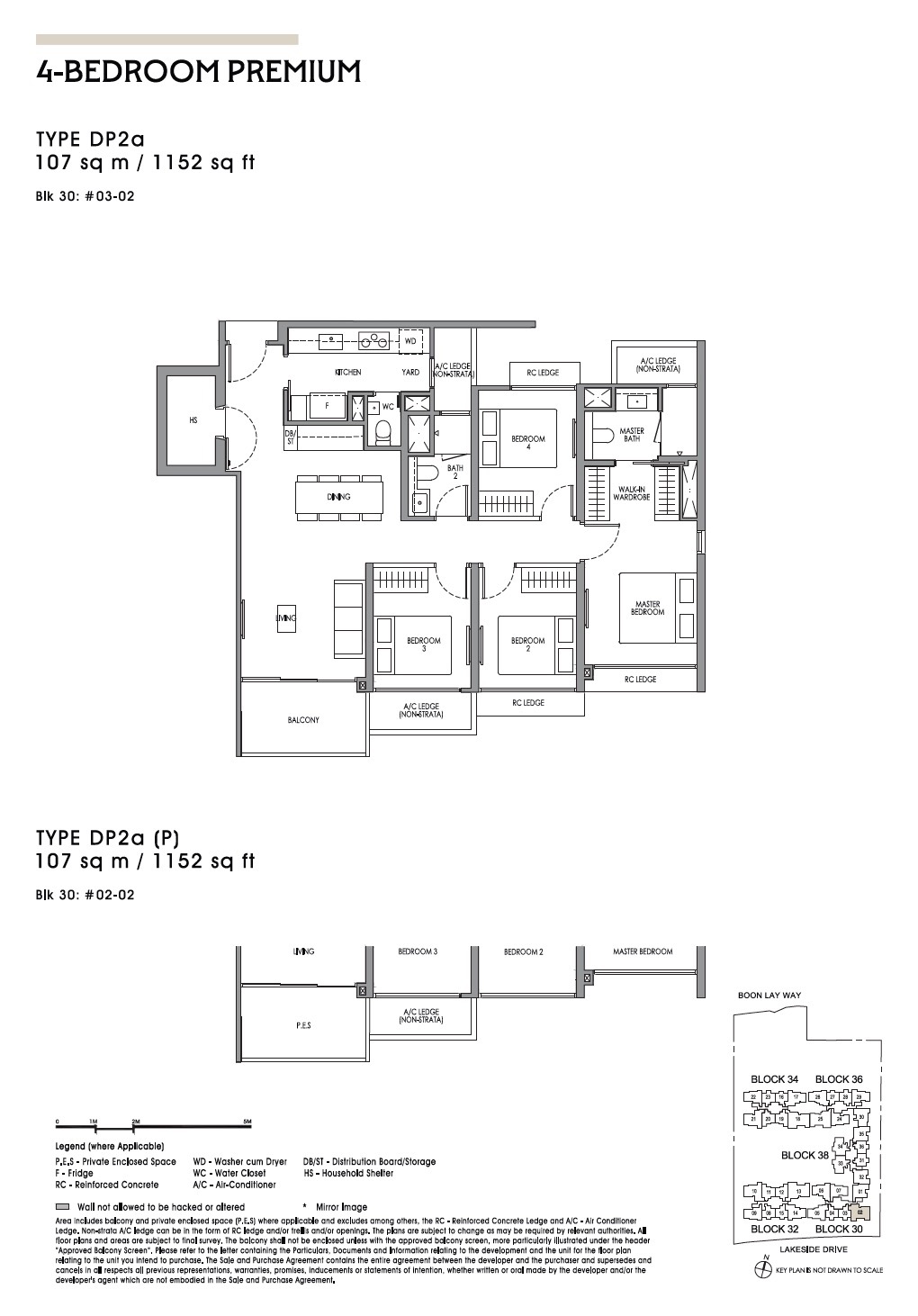 Lucerne Grand 4BR Premium DP2a Floor Plan