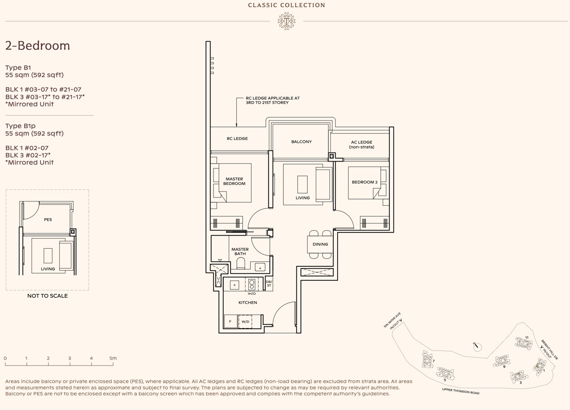 Thomson Reserve – 2BR B1 Classic
