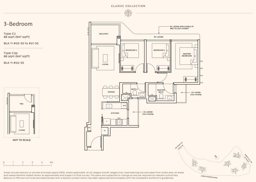 Thomson Reserve – 3BR C2 Classic