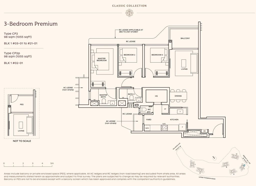 Thomson Reserve – 3BR Premium CP2 Classic