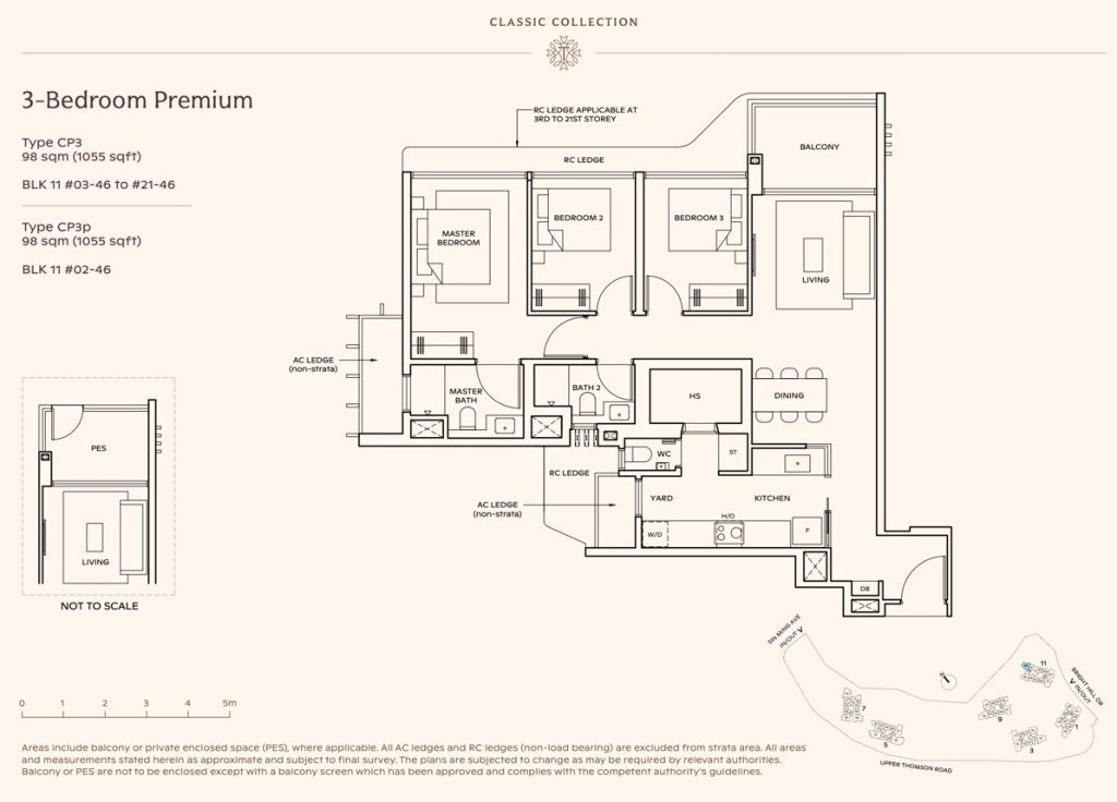 Thomson Reserve – 3BR Premium CP3 Classic