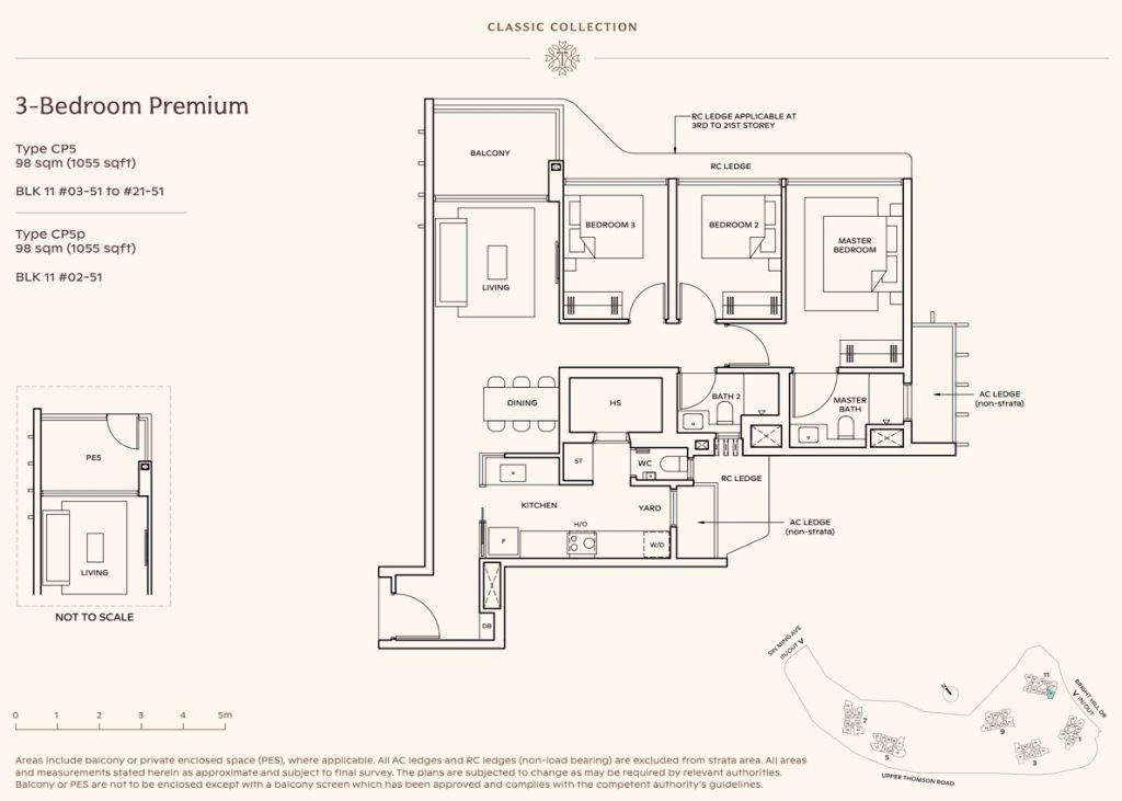Thomson Reserve – 3BR Premium CP5 Classic