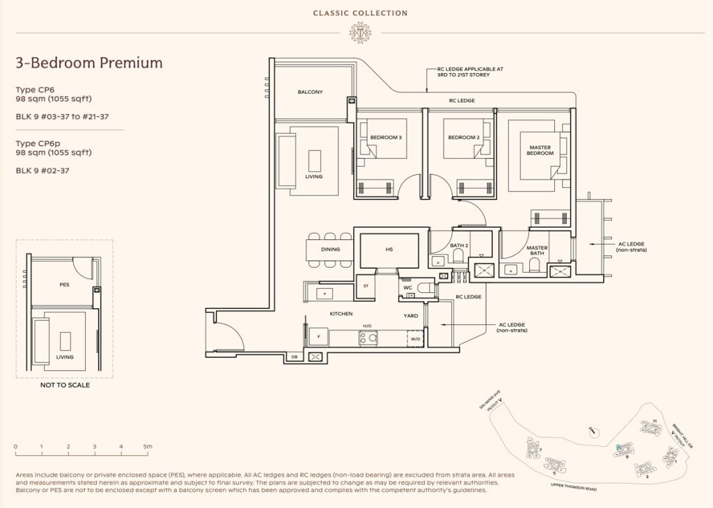 Thomson Reserve – 3BR Premium CP6 Classic