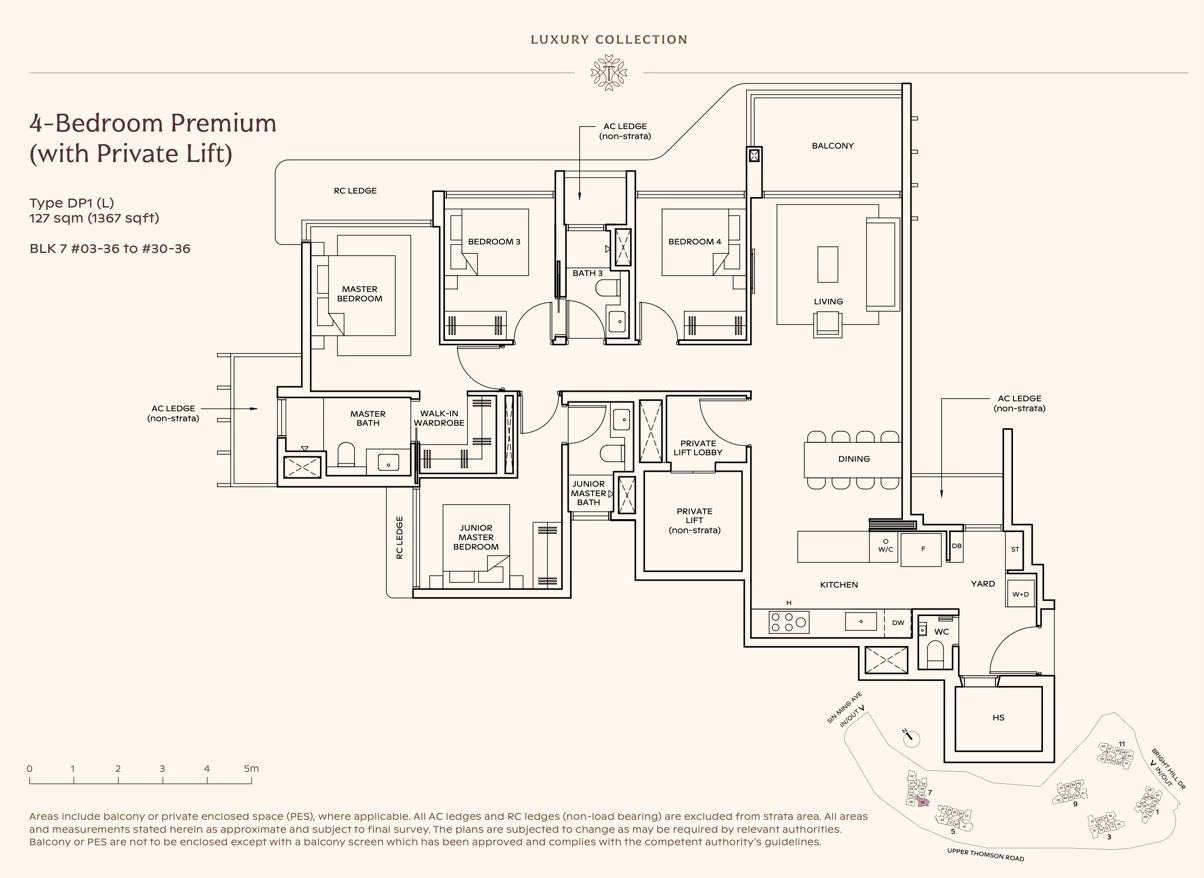 Thomson Reserve – 4BR Premium DP1L Luxury