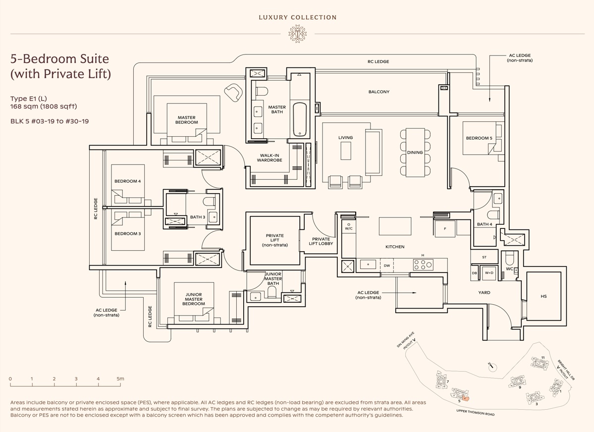 Thomson Reserve – 5BR Suite E1 Luxury