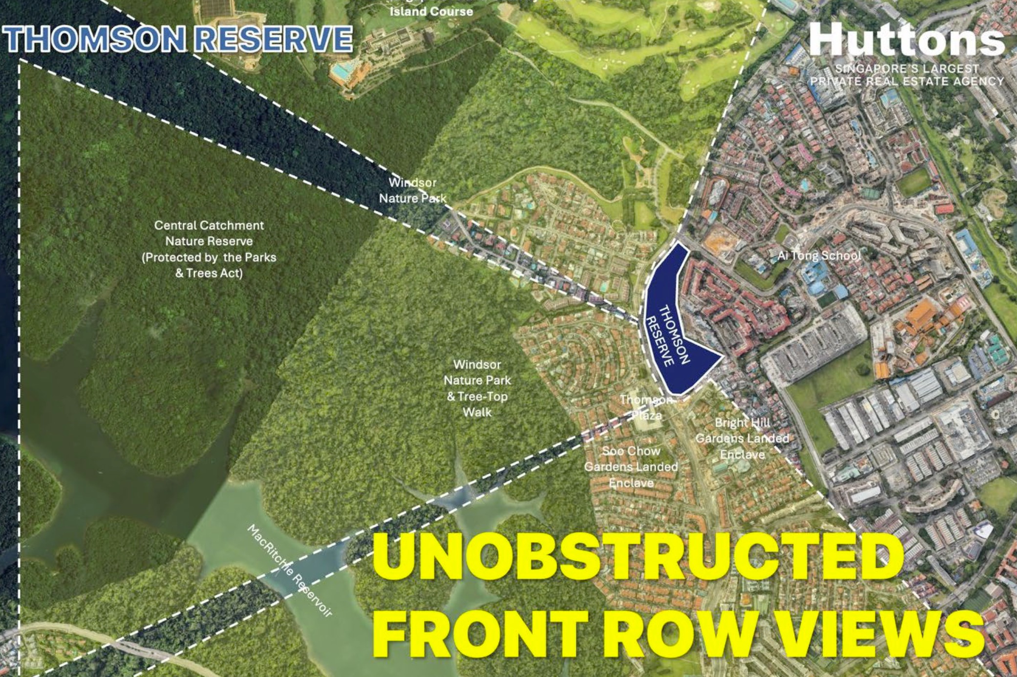 Thomson Reserve – Location Map View