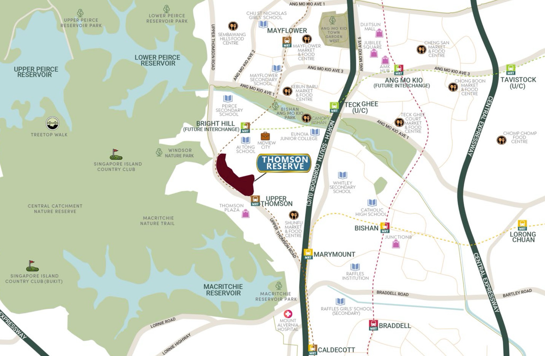 Thomson Reserve – Location Map2