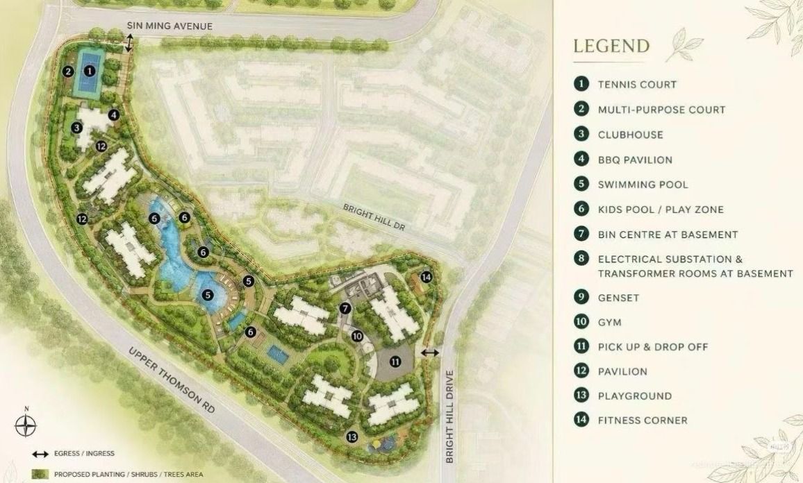Thomson Reserve – Site Plan