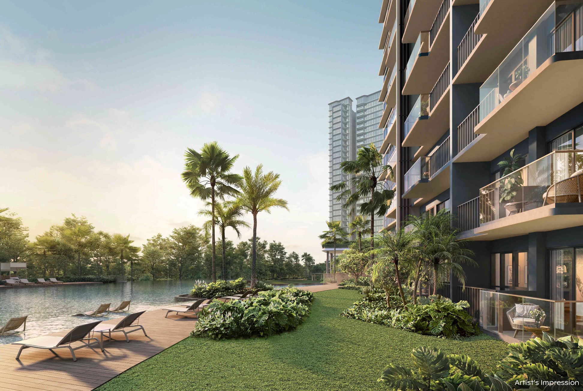 Thomson Reserve – View Out From PES