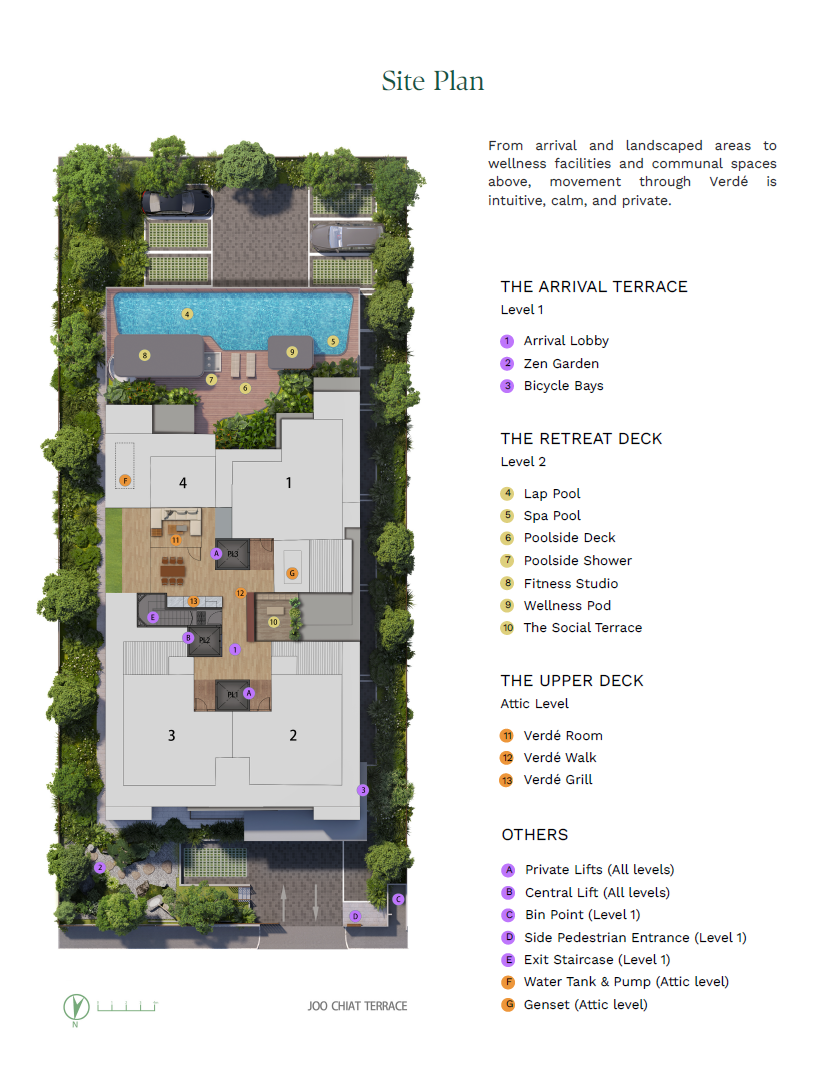 Verde Joo Chiat Site Map