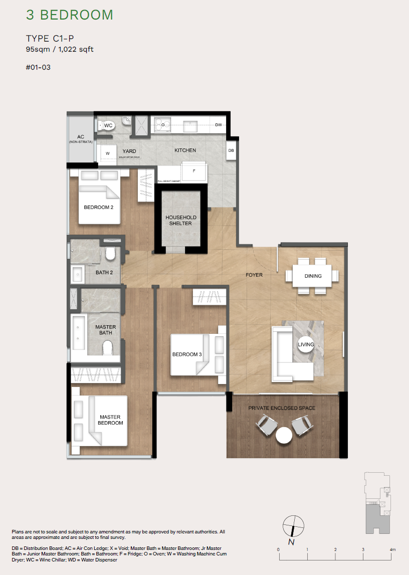 Verdejoochiat Floorplan C1 P