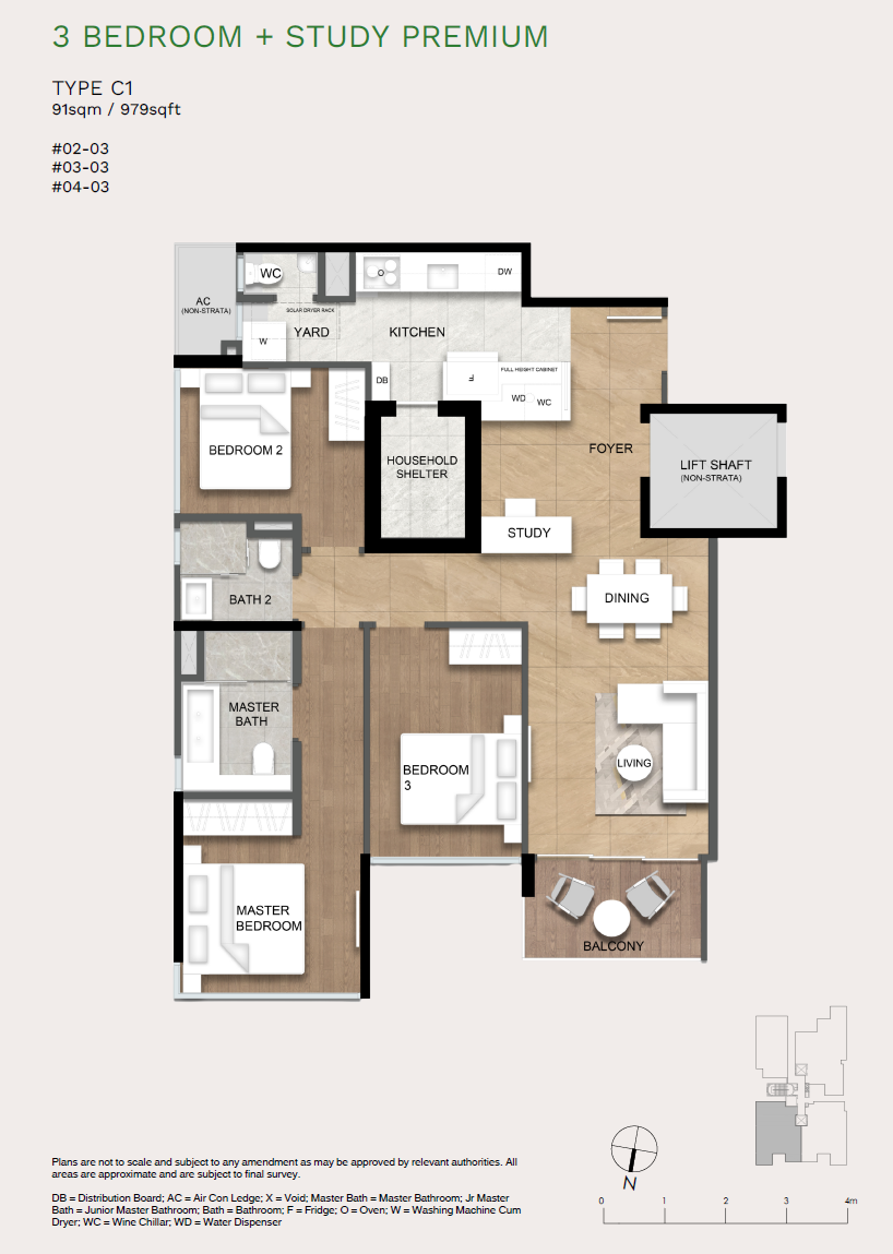 Verdejoochiat Floorplan C1