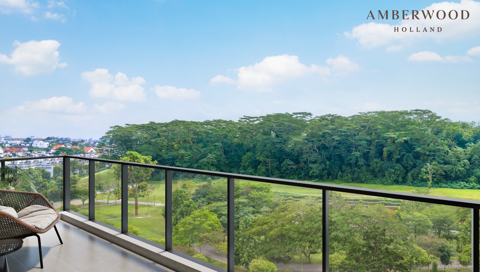 Amberwood Holland – Balcony Greenery View