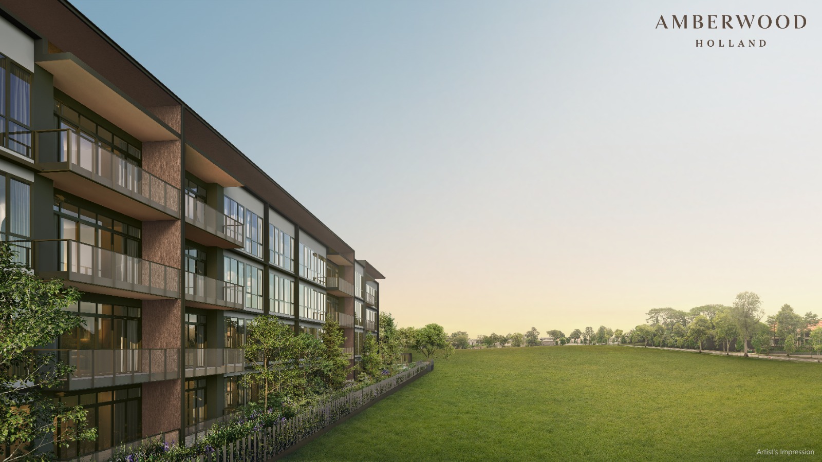 Amberwood Holland – Building Greenery View