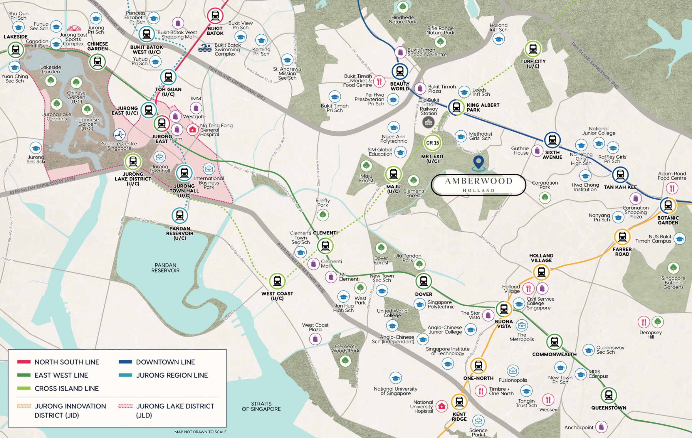 Amberwood Holland – New Location Map