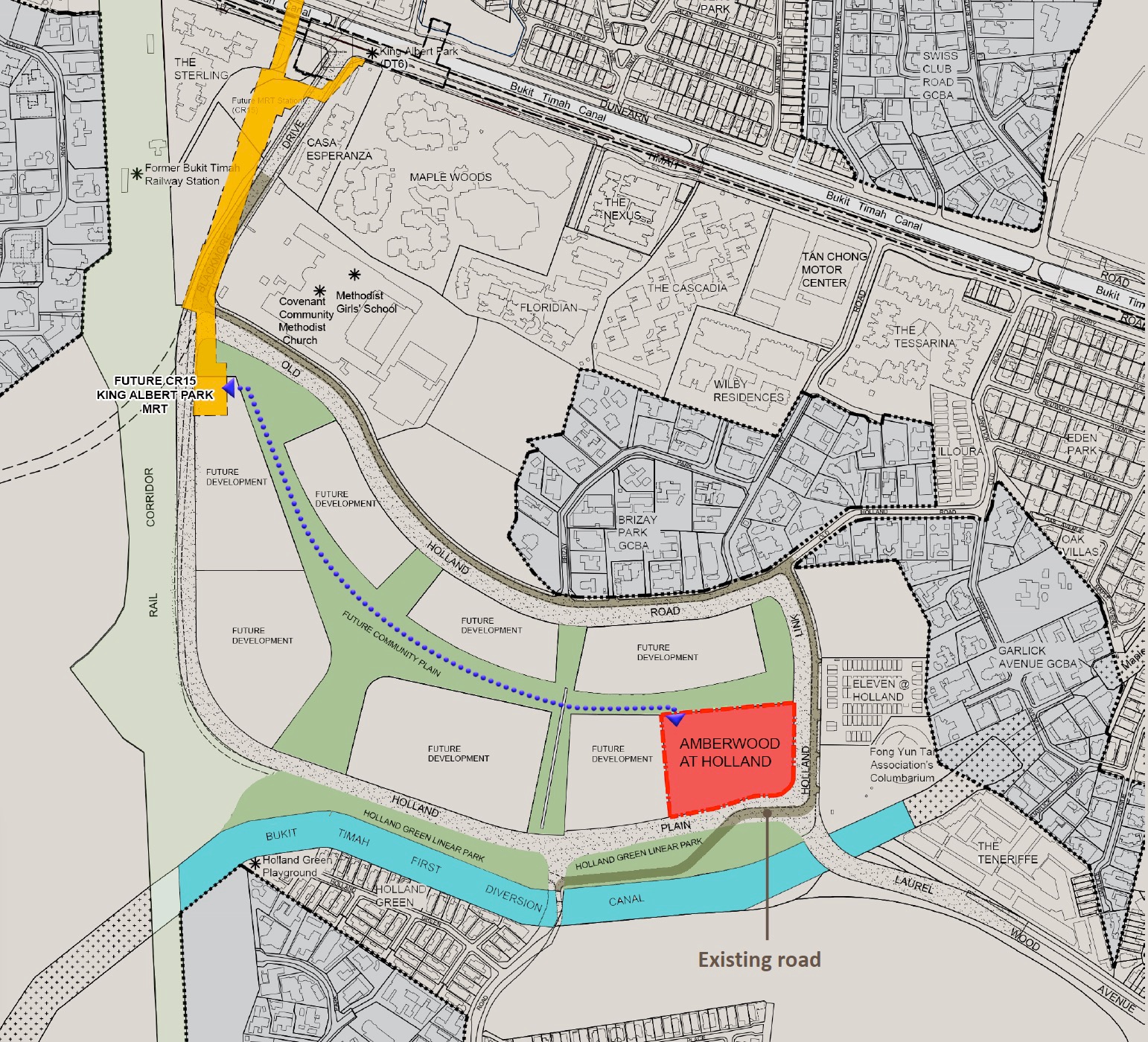 Amberwood Holland – Upcoming MRT Location